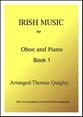 Irish Music (Oboe and Piano Book 1) P.O.D. cover